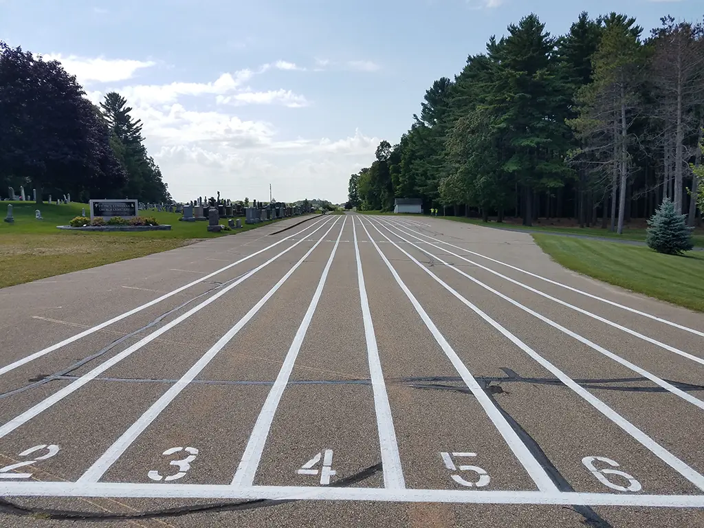 Line Striping Track